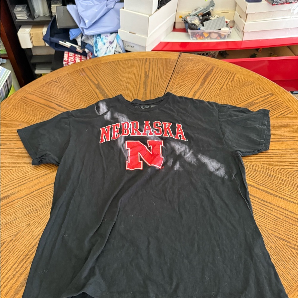 The Victory Nebraska Cornhuskers Black T-Shirt